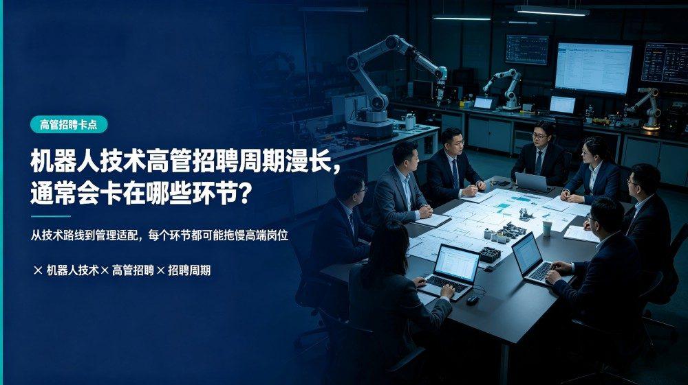 机器人技术高管招聘周期漫长，通常会卡在哪些环节？